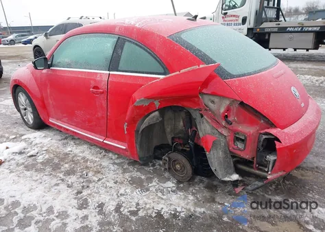 2013 Volkswagen Beetle 2.0L Tdi z USA, uszkodzony, nr VIN 3VWJL7AT1DM610485